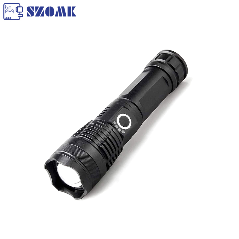 Plastic flashlight enclosure injection moulding